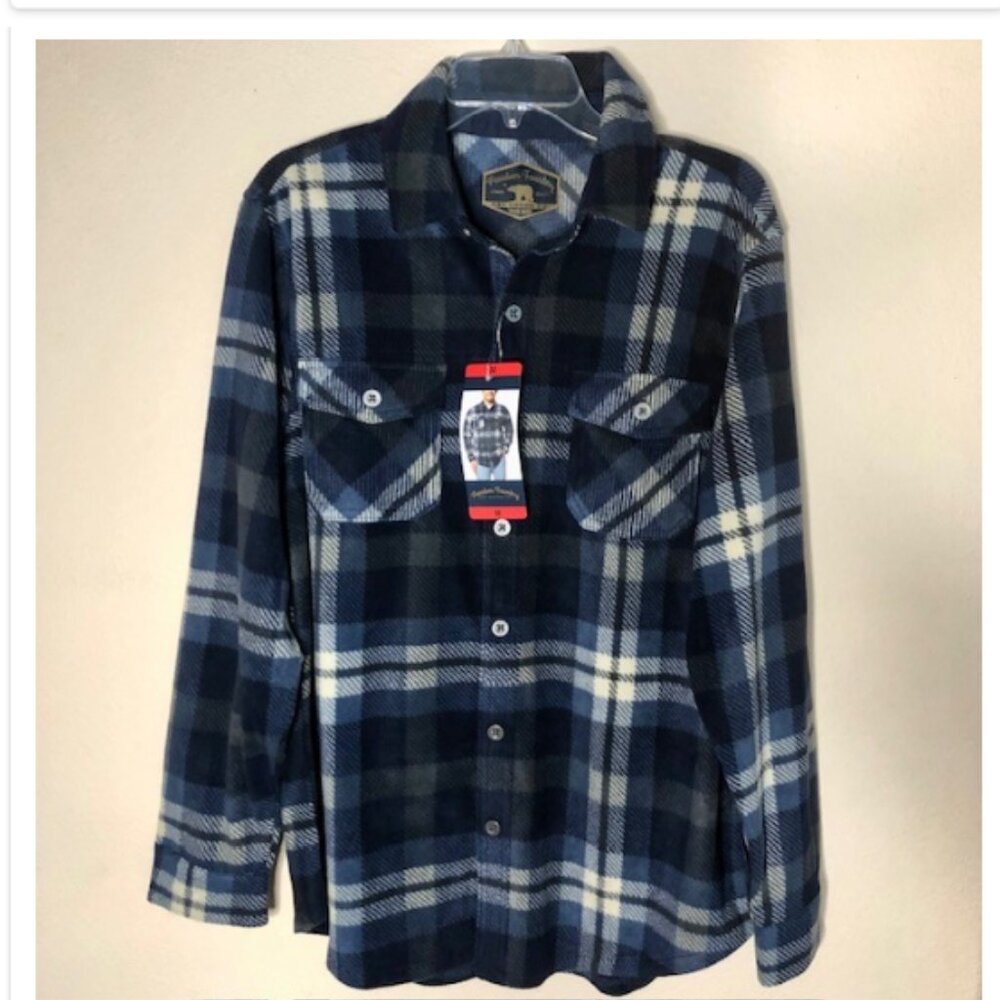 Freedom Foundry Men's Plaid Fleece Shirt